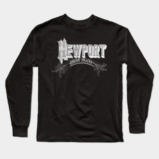 Vintage Newport, RI Long Sleeve T-Shirt